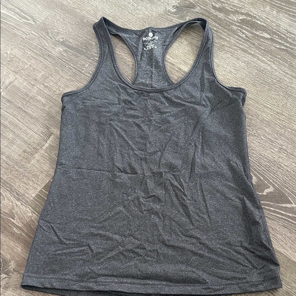 90 Degree By Reflex Charcoal Tank Top